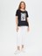Resort Önü Palmiye Baskılı Yuvarlak Yaka T-Shirt S25TSH115 1