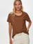 Yuvarlak Yaka Düşük Kollu T-Shirt S25TSH003 2