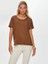 Yuvarlak Yaka Düşük Kollu T-Shirt S25TSH003 3