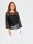 Payet Detaylı Kayık Yaka Abiye Bluz S25BLZ001 2