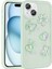 Apple iPhone 14 Uyumlu Figür Kabartmalı Parlak Silikon Kapak Kılıf 1