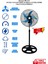 Vantilatör Venüs 18" Sanayi Salınım Fan - 80W Güc 150CM Uzunluk 2