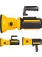 Powermaster MX-W5164-3 Kırmızı Mavi Çakarlı Cob Ledli Şarjlı Kamp El Feneri Işıldak 2