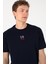 Erkek Lacivert Tişört 50306450-VR033 4