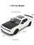 Dodge Challenger Srt Hellcat 1:24 Diecast Metal Araba Koleksiyon Sesli Işıklı Beyaz 4