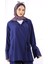 Lacivert Kimono Modal Pantolonlu Takım 4