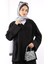Siyah Kimono Modal Pantolonlu Takım 4