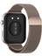 Huawei Watch Fit 4 Pro/Fit 4/Fit 3 ile Uyumlu Kordon Kayış Metal Hasır Örgü Çelik Kordon 4