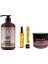 Professional Serıes Keratin Saç Bakım Seti Tuzsuz Şampuan 1000 ml - Serum 100 ml - 500 ml Saç Maskesi 1