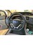 Honda Civic Fb7 Araca Özel Dikmeli Direksiyon Kılıfı (Kristal Karbon Soft Nokta Krem Ip) 3