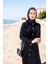 Siyah Kaliteli Abaya 4