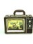 Dekoratif Metal Çerçeve Televizyon Temalı Vintage Hediyelik 2