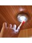 Kablosuz Spot Pilli Dokunmatik LED Lamba 3 Ledli Dolap Lambası 6