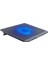 Notebook Laptop Soğutucu Mavi LED Işıklı ve Sessiz Çalışma 15.6 Inç'e Kadar Tüm Laptoplara Uyumlu 1
