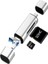 Type-C USB Micro Sd Kart Okuyucu Çevirici Dönüştürücü Adaptör Pc, Dizüstü, Tablet, Telefon Uyumlu 1