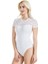 Yarım Kol Dantelli Kadın Body 338 4