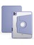 iPad Air 11 2025 M3 Kılıf Zore Termik Kalem Bölmeli Dönebilen Standlı Kılıf - Lavendery Gray 1