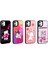 Apple iPhone 11 Kılıf Parlayan Kabartmalı Ikonik Figürlü Fzd Amas Silikon Kapak-Pembe 2