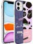 iPhone 11 Uyumlu Airbag Kenarlı Renkli Desenli Silikon Fzd Elegans Kapak-No8 1