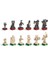 Minecraft: Overworld Heroes Vs. Hostile Mobs Chess Set (Satranç) 1