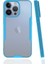 iPhone 13 Pro Uyumlu Btbm Parfe Kapak-Mavi 1