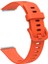 Huawei Band 7 Krd-71 Uyumlu Kordon Zore - Turuncu 1