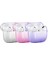 Airpods 3. Nesil Uyumlu Zore Allstar Airbag 32 Parlayan Simli Saydam Renkli Kılıf-Pembe 2