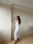 Halter Yaka Beyaz Bodysuit 3