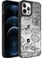 Apple iPhone 12 Pro Max Kılıf Aynalı Desenli Kamera Korumalı Parlak Klfs Mirror Kapak-Seyahat 1
