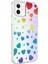 iPhone 12 Uyumlu Klfs M-Blue Desenli Kapak-Heart No3 1
