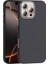 iPhone 16 Pro Max Kılıf Magsafe Şarj Özellikli Karbon Fiber Görünümlü Klfs Gros Kapak - Siyah 1