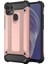 Oppo A15S Kılıf Klfs Crash Silikon Kapak-Rose Gold 1