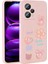 Xiaomi Redmi Note 12 4g Kılıf Kabartma Figürlü Parlak Fzd Toys Silikon Kapak-Pembe 1