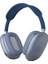Zore P9 Hi-Fi Ses Kalitesi Ayarlanabilir ve Katlanabilir Kulak Üstü Bluetooth Kulaklık-Mavi 1