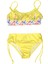 Kız Çocuk Püskül Detaylı Sarı Bikini Takımı 1