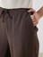 Yeni Sezon Beli Lastikli Dokulu Kadin Pantolon - S5MR53Z8 3