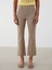 Yeni Sezon Crop Flare Kadin Jean Pantolon - S5PS10Z8 2