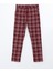 Yeni Sezon Standart Kalip Ekose Erkek Pijama Alt - S50017Z8 5