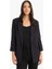 Yeni Sezon Regular Cepli Apoletli Blazer Siyah Ceket 4
