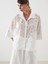 Yeni Sezon Ajurlu Oversize Kadin Gomlek - S5ME05Z8 1