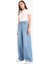 Yeni Sezon Wide Leg Yüksek Bel Geniş Paça Uzun Yumuşak Jean Pantolon 2