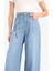 Yeni Sezon Wide Leg Yüksek Bel Geniş Paça Uzun Yumuşak Jean Pantolon 5