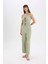 Yeni Sezon Wide Leg Bürümcük Pantolon 2