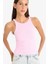 Yeni Sezon Slim Fit Dar Kesim Halter Yaka Fitilli Kaşkorse Atlet 1