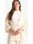 Yeni Sezon Regular Fit Uzun Kollu Kuşaklı Kimono 4