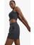 Yeni Sezon Defactofit Crop Top Bisiklet Yaka Modal Sporcu Atlet 4