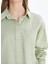Yeni Sezon Oversize Keten Kadin Gomlek - S5LT33Z8 3