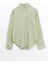 Yeni Sezon Oversize Keten Kadin Gomlek - S5LT33Z8 5