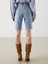 Yeni Sezon Dar Fit Kadin Jean Sort - S5DN09Z8 4
