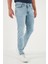 Lse 502 Pamuklu Regular Tapered Fit Normal Bel Düz Paça Jeans Erkek Kot Pantolon A2088 2